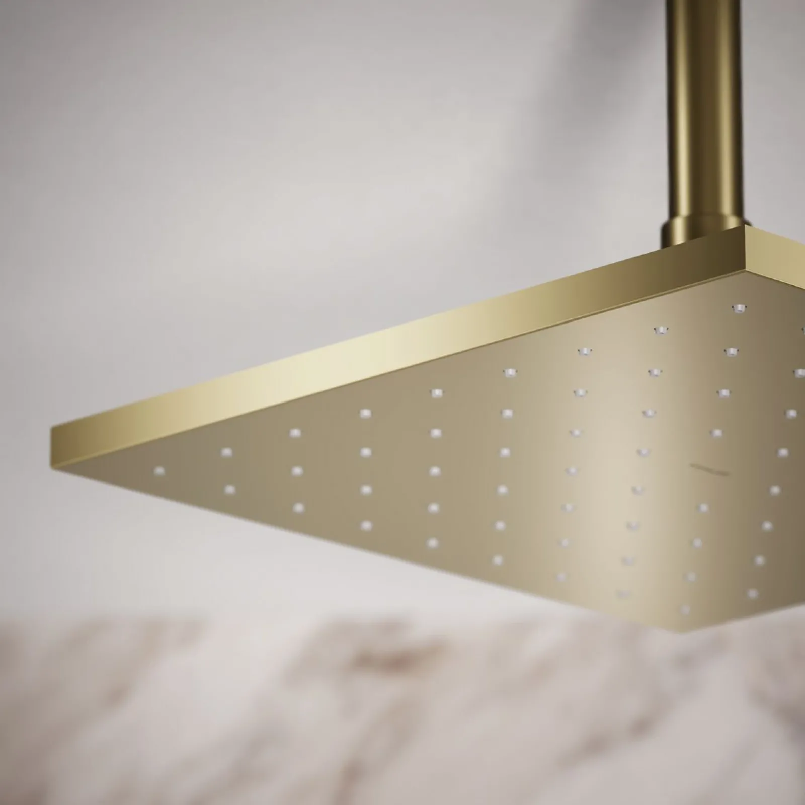 Square 10" single-function rainhead, 1.75 gpm^Kohler Hot
