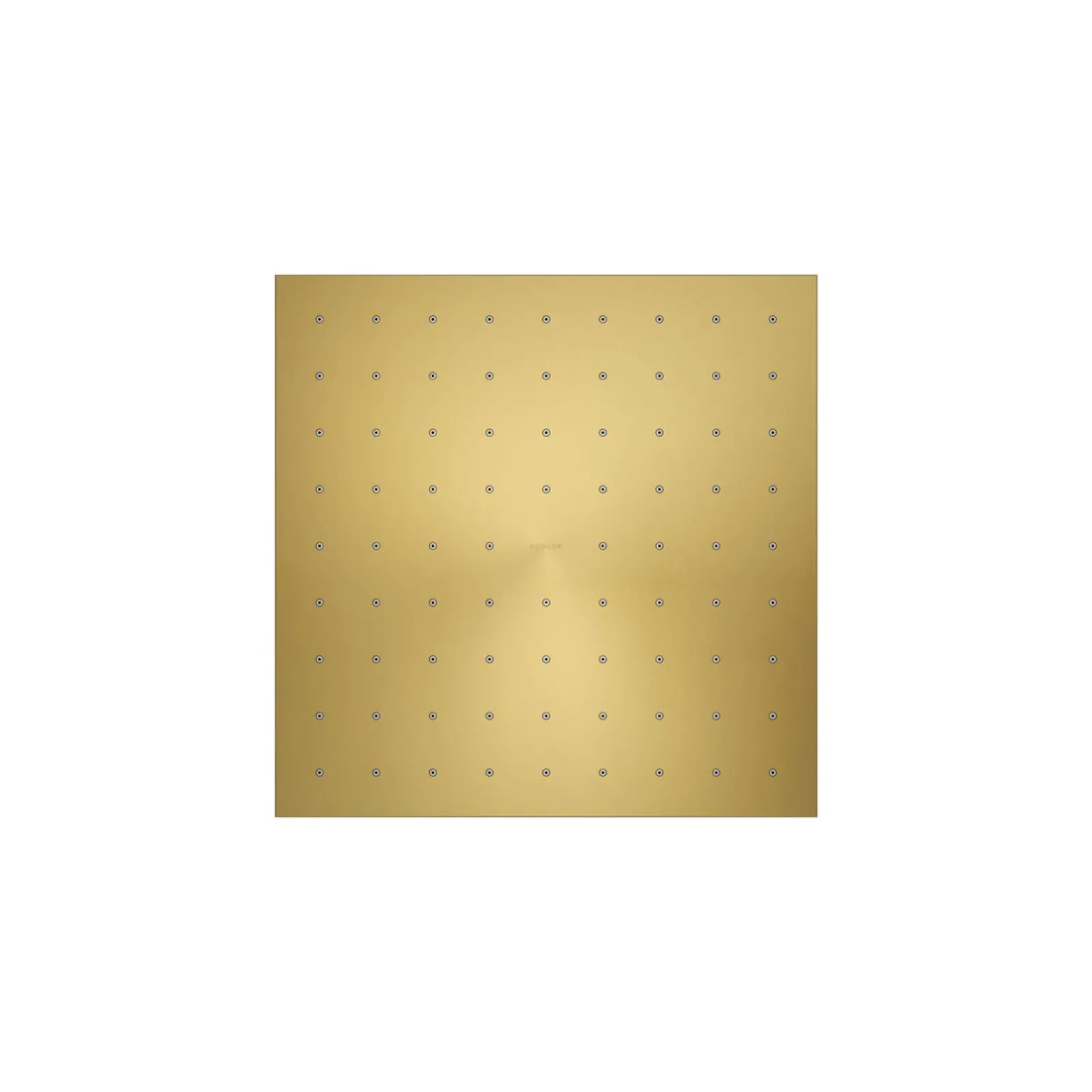 Square 10" single-function rainhead, 1.75 gpm^Kohler Hot