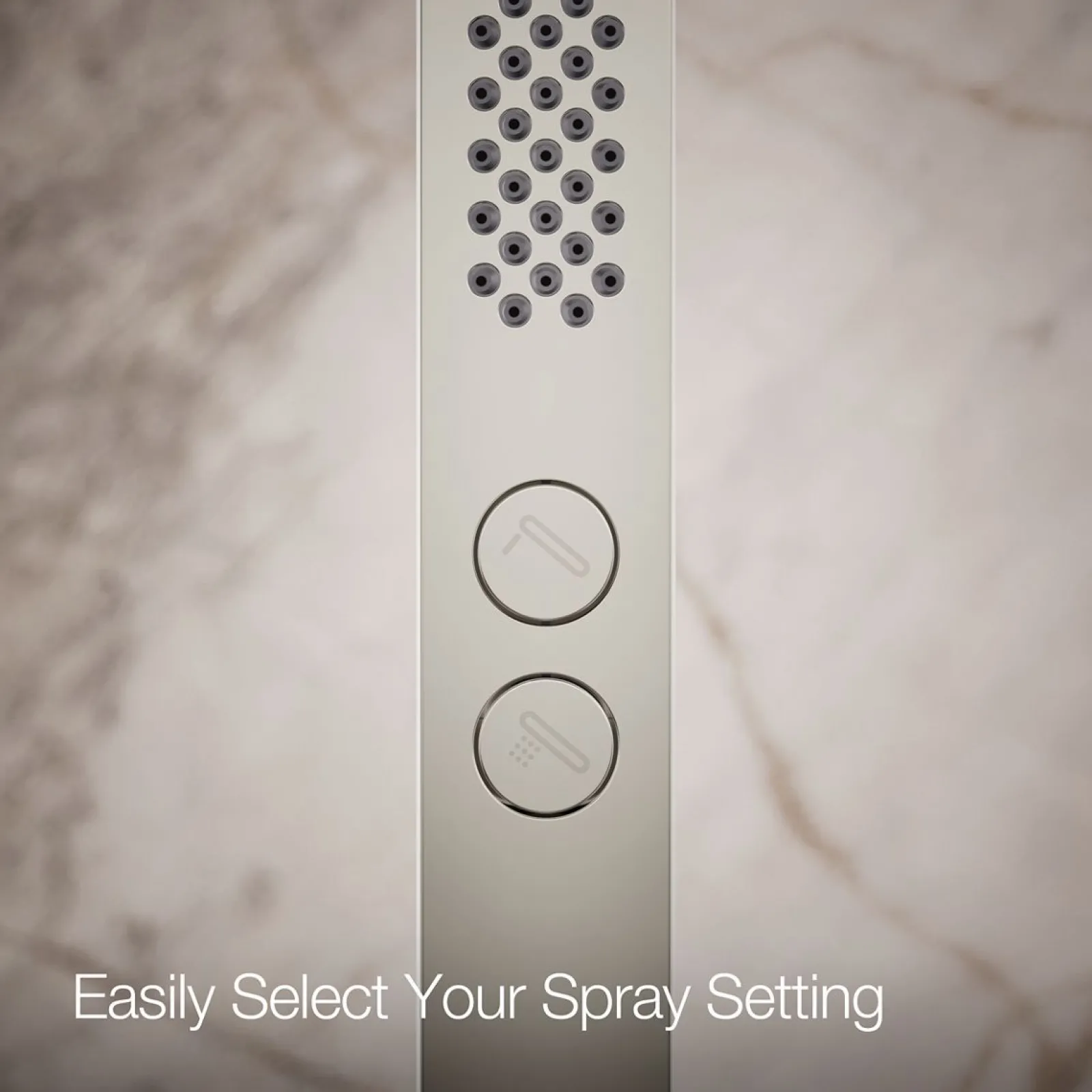 Square two-function handshower, 2.5 gpm^Kohler