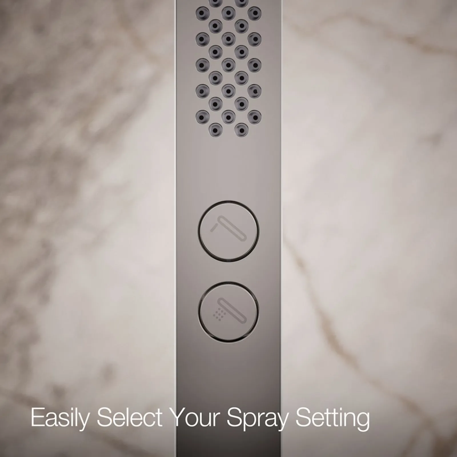 Square two-function handshower, 2.5 gpm^Kohler