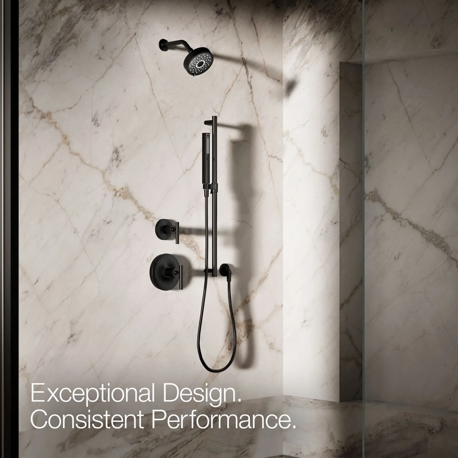 Square two-function handshower, 2.5 gpm^Kohler