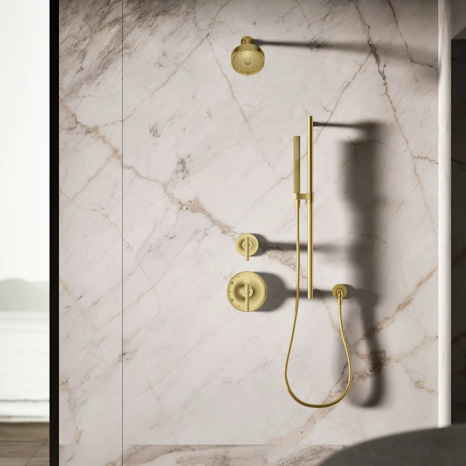 Square two-function handshower, 2.5 gpm^Kohler