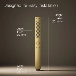 Square two-function handshower, 1.75 gpm^Kohler Discount