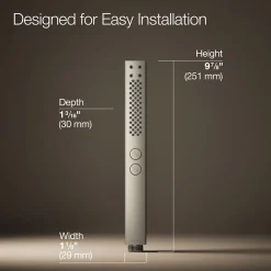 Square two-function handshower, 1.75 gpm^Kohler Discount