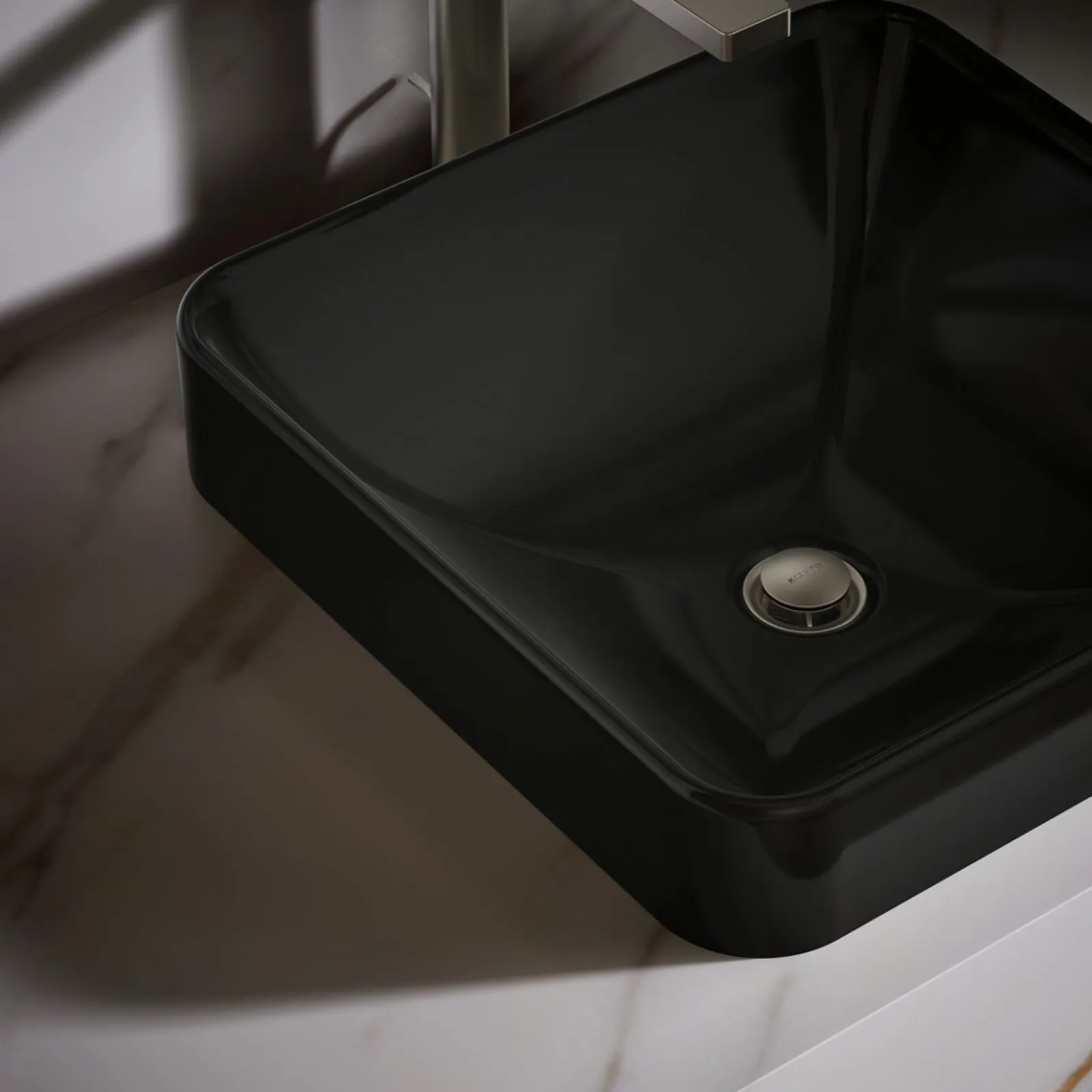 16-1/4" square vessel bathroom sink^Kohler Best