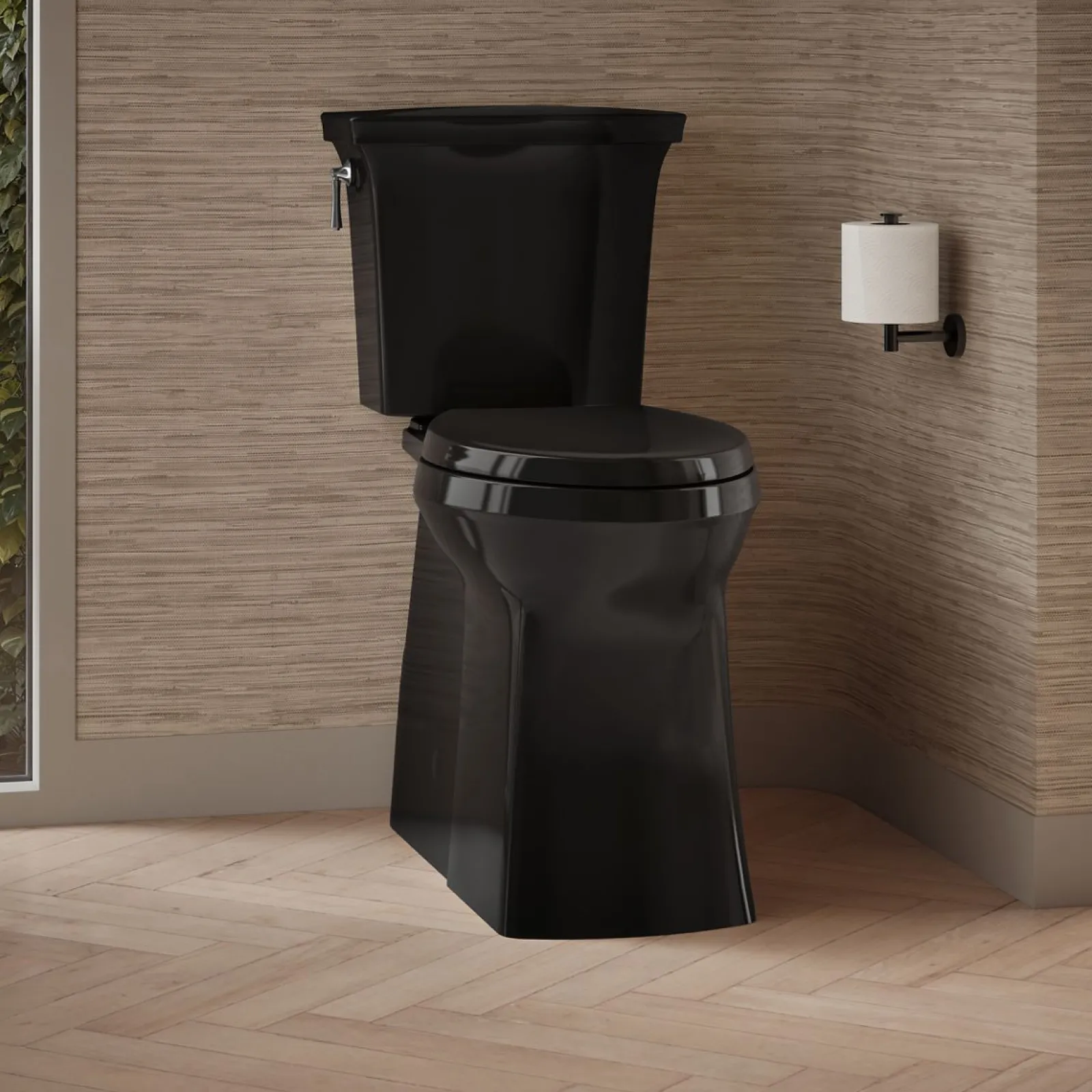 Tall ContinuousClean two-piece elongated toilet with skirted trapway, 1.28 gpf^Kohler Sale