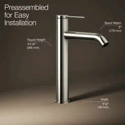 Tall single-handle bathroom sink faucet, 1.2 gpm^Kohler Sale