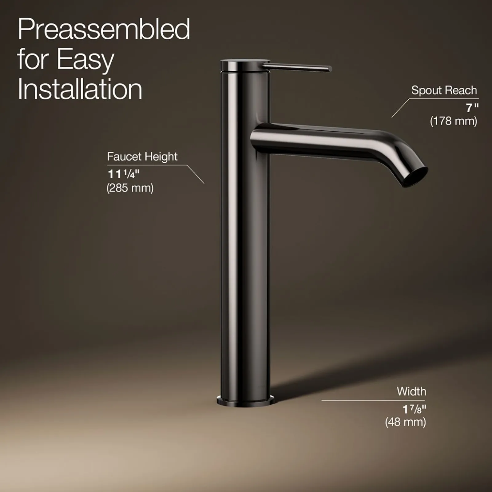 Tall single-handle bathroom sink faucet, 1.2 gpm^Kohler Sale