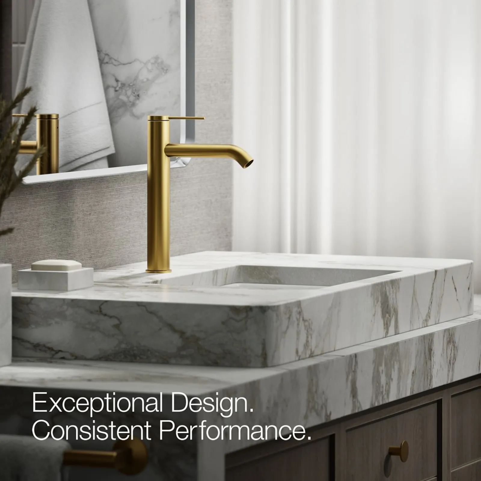 Tall single-handle bathroom sink faucet, 1.2 gpm^Kohler Sale