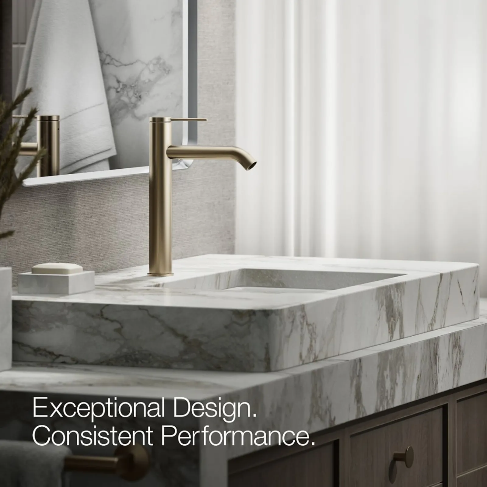 Tall single-handle bathroom sink faucet, 1.2 gpm^Kohler Sale