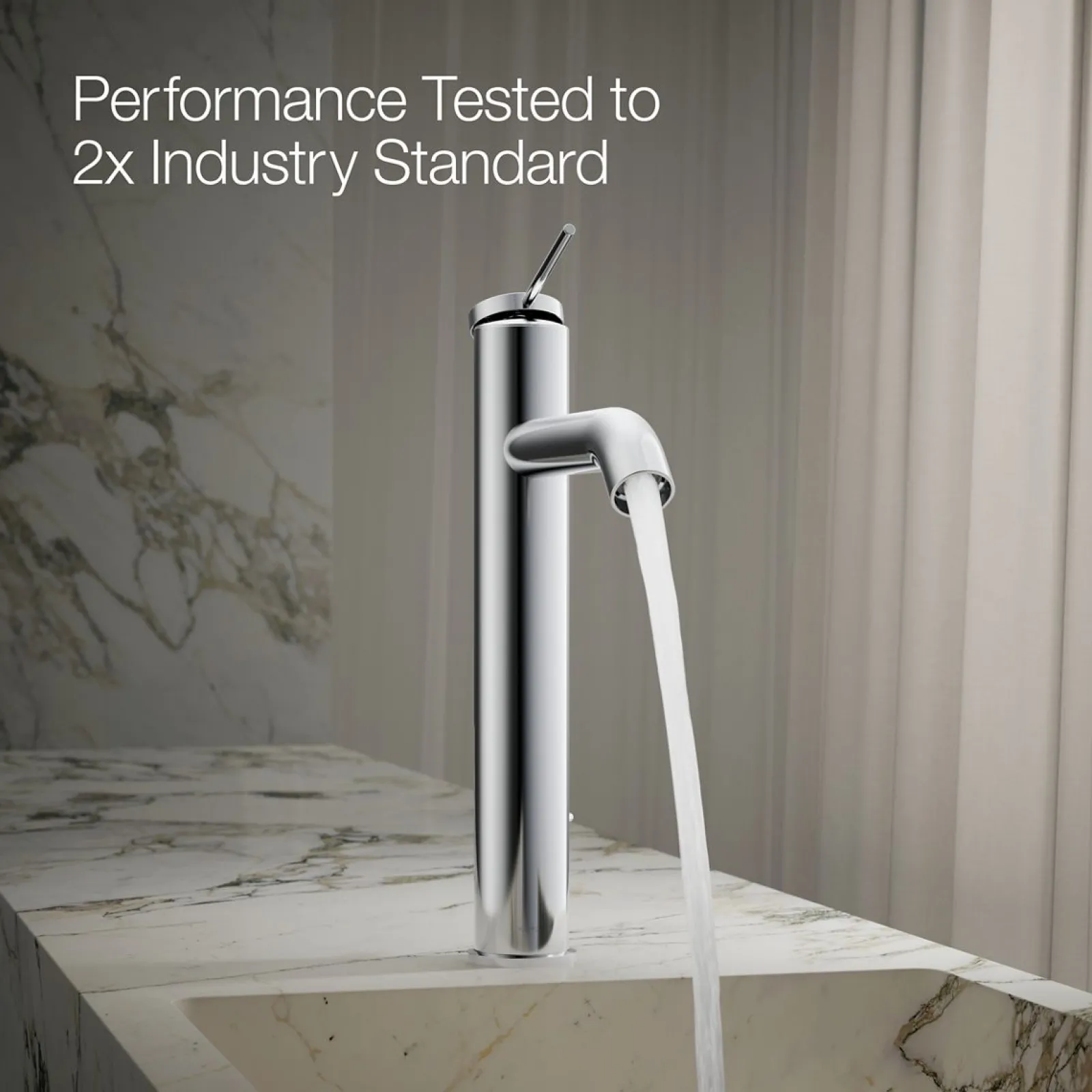 Tall single-handle bathroom sink faucet, 1.2 gpm^Kohler Sale