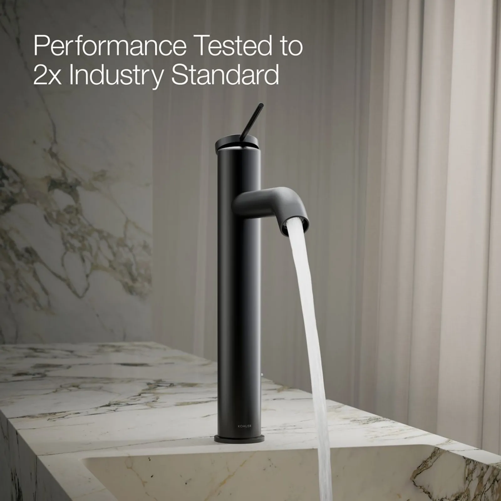 Tall single-handle bathroom sink faucet, 1.2 gpm^Kohler Sale