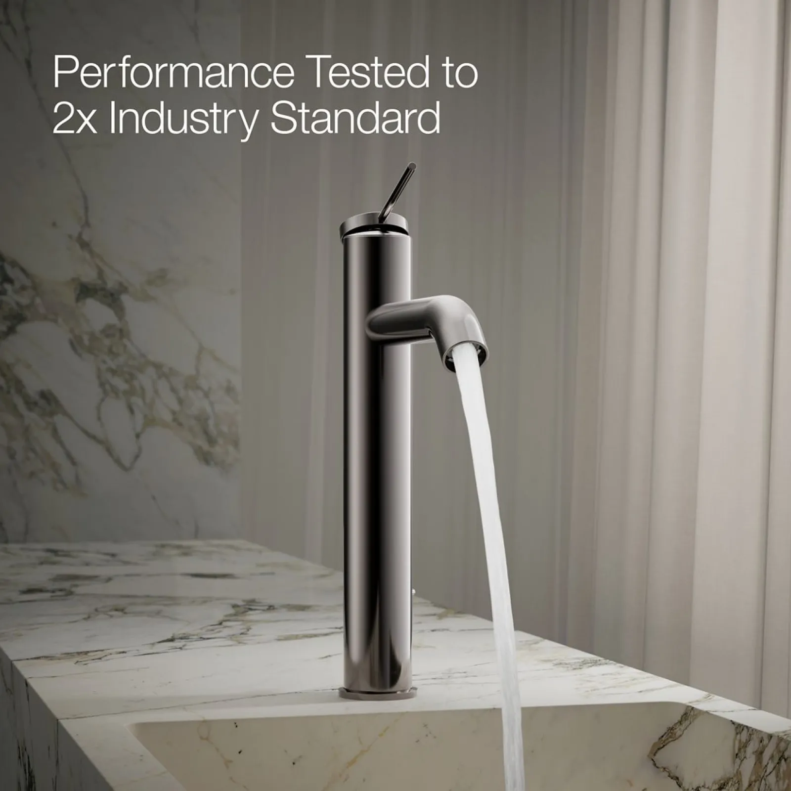 Tall single-handle bathroom sink faucet, 1.2 gpm^Kohler Sale