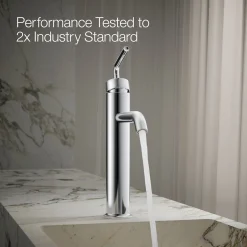 Tall single-handle bathroom sink faucet with Lever handle, 1.2 gpm^Kohler Clearance