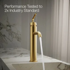 Tall single-handle bathroom sink faucet with Lever handle, 1.2 gpm^Kohler Clearance