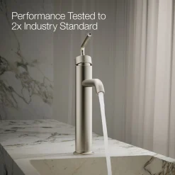Tall single-handle bathroom sink faucet with Lever handle, 1.2 gpm^Kohler Clearance