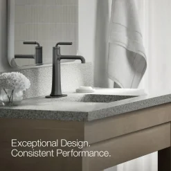 Tall single-handle bathroom sink faucet, 0.5 gpm^Kohler Best