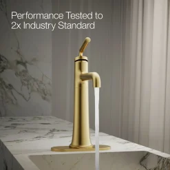 Tall single-handle bathroom sink faucet, 0.5 gpm^Kohler Best