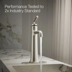 Tall single-handle bathroom sink faucet, 0.5 gpm^Kohler Best