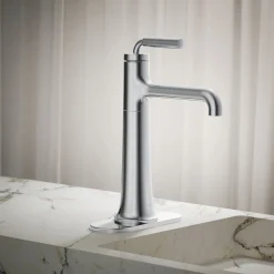 Tall single-handle bathroom sink faucet, 0.5 gpm^Kohler Best