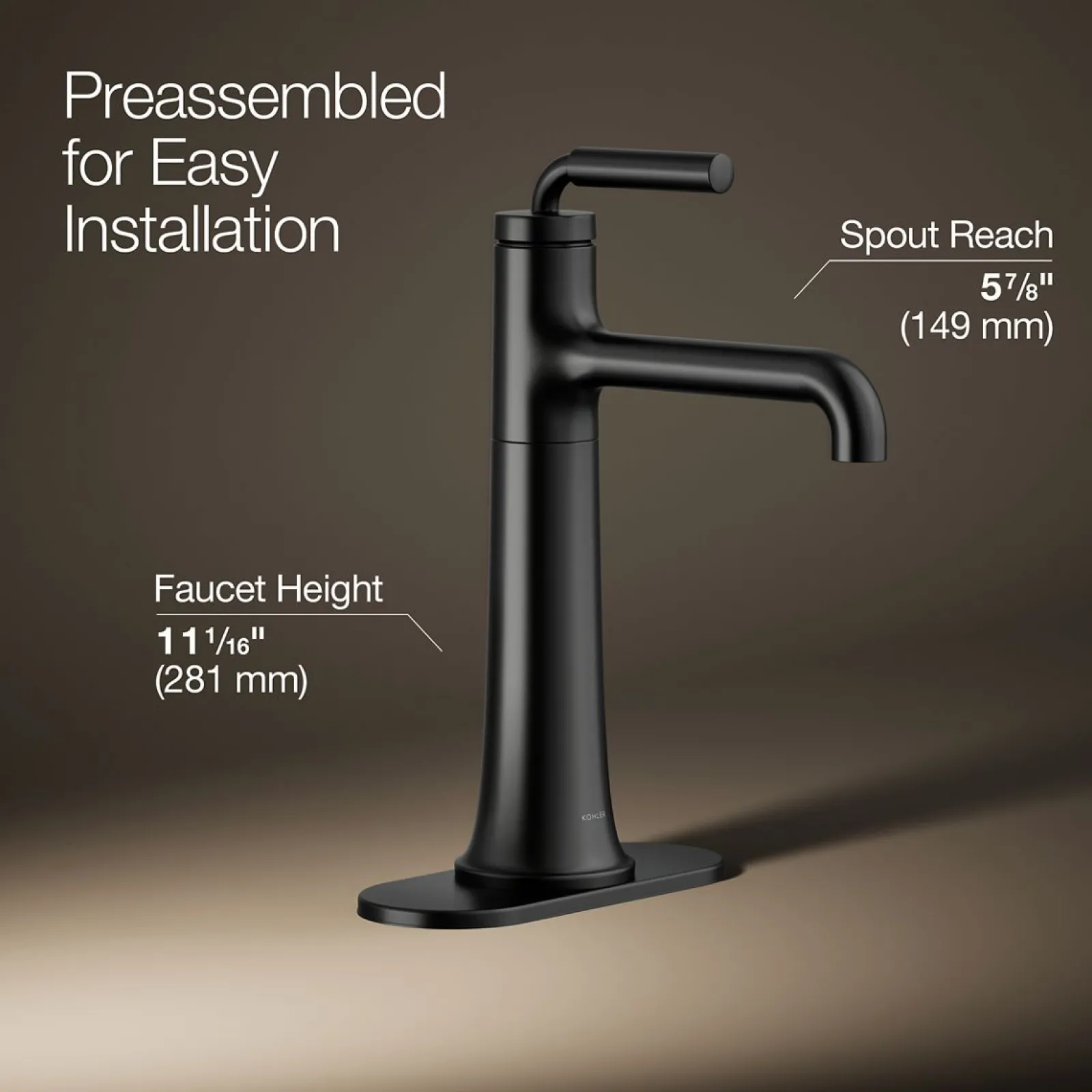 Tall single-handle bathroom sink faucet, 1.2 gpm^Kohler Online