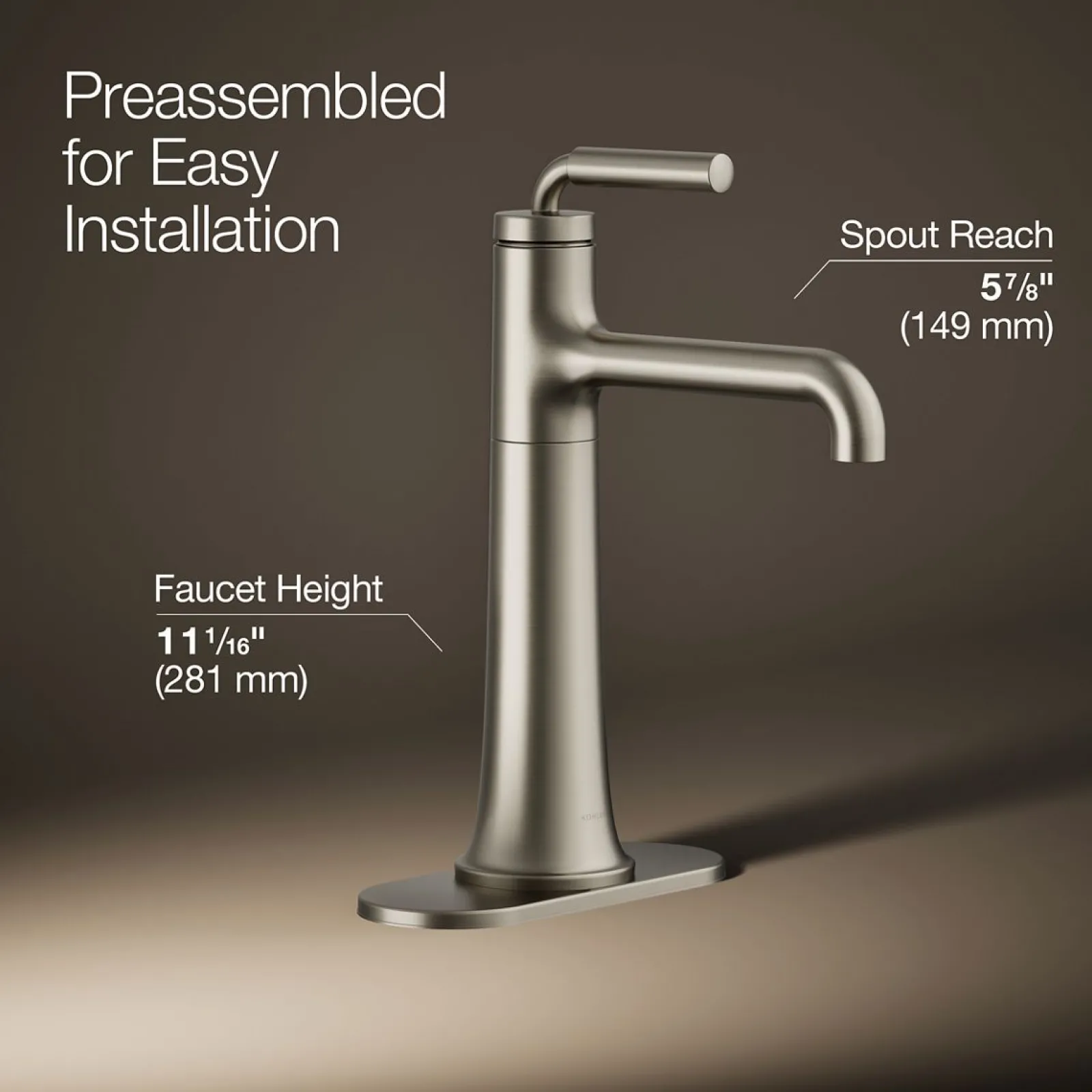 Tall single-handle bathroom sink faucet, 1.2 gpm^Kohler Online