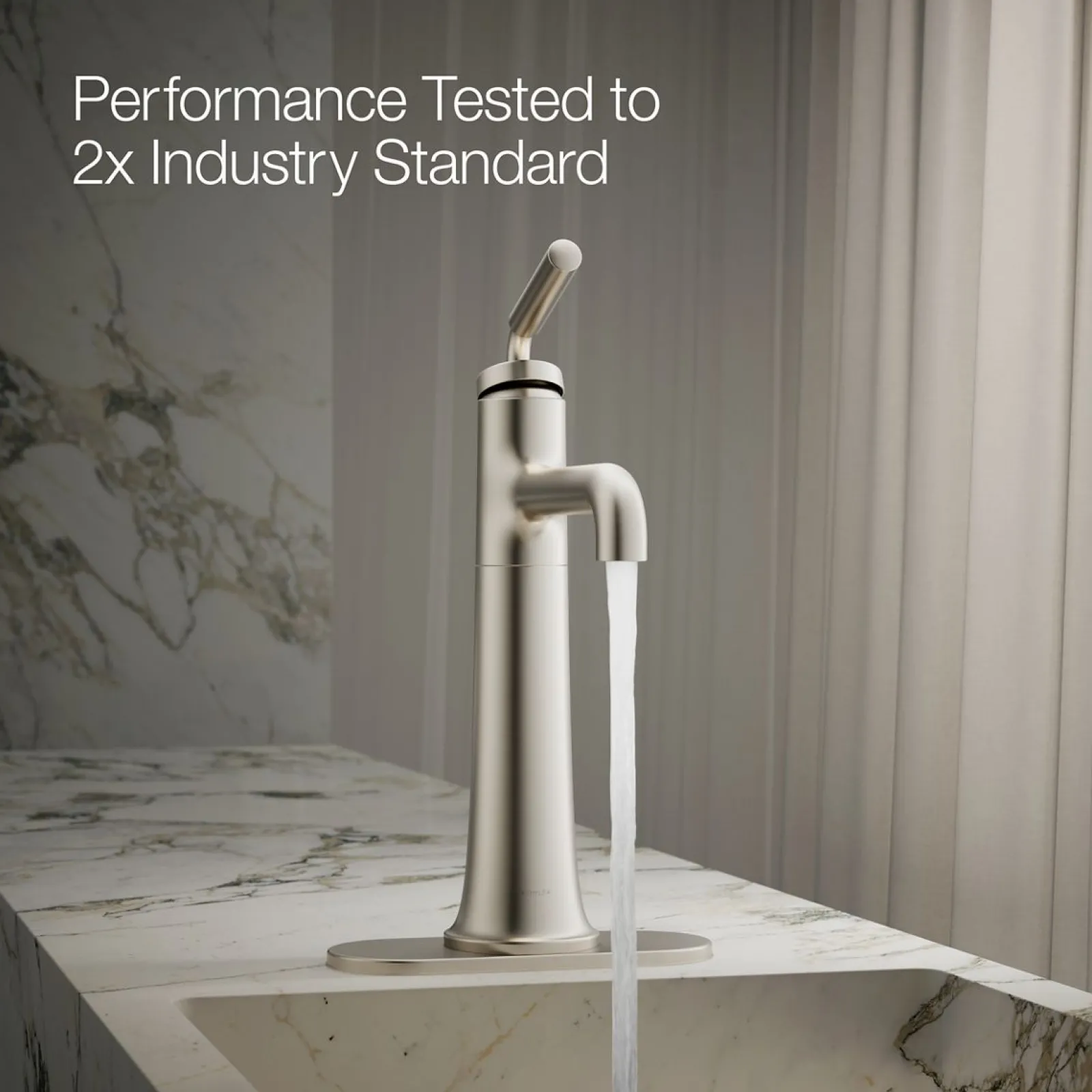 Tall single-handle bathroom sink faucet, 1.2 gpm^Kohler Online