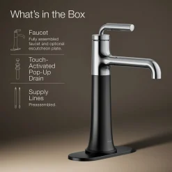 Tall single-handle bathroom sink faucet, 1.2 gpm^Kohler Online