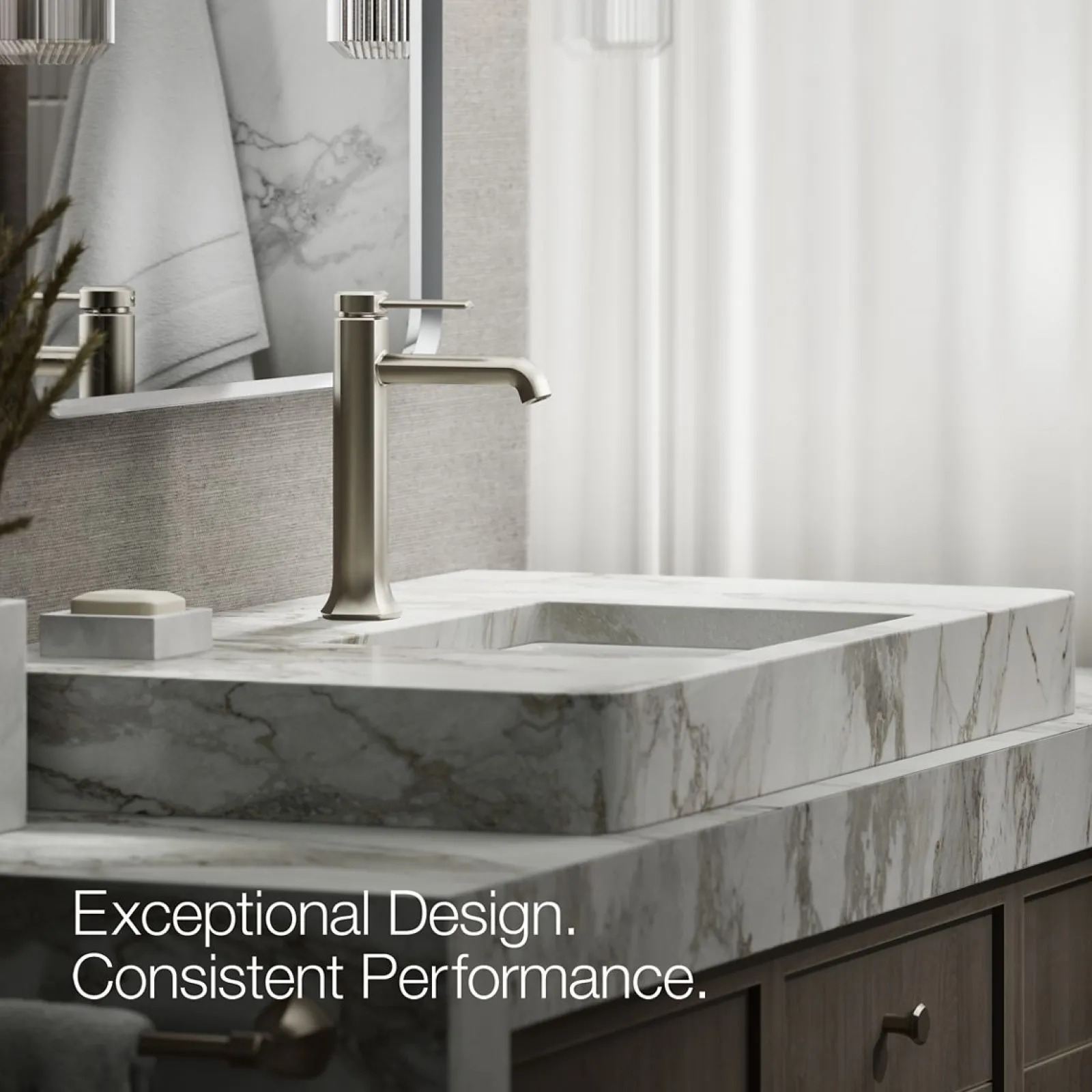 Tall single-handle bathroom sink faucet, 1.2 gpm^Kohler Sale