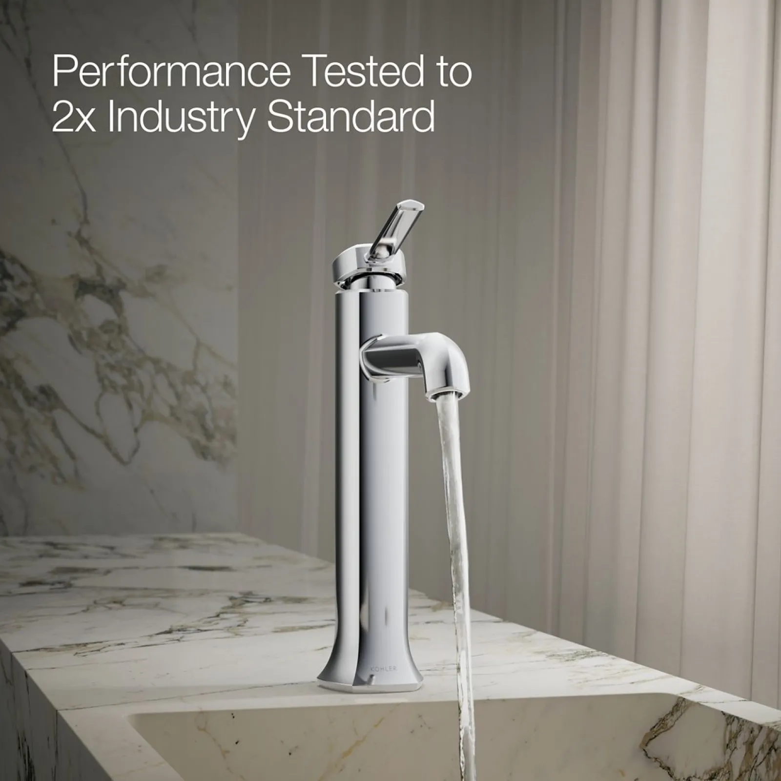 Tall single-handle bathroom sink faucet, 1.2 gpm^Kohler Sale
