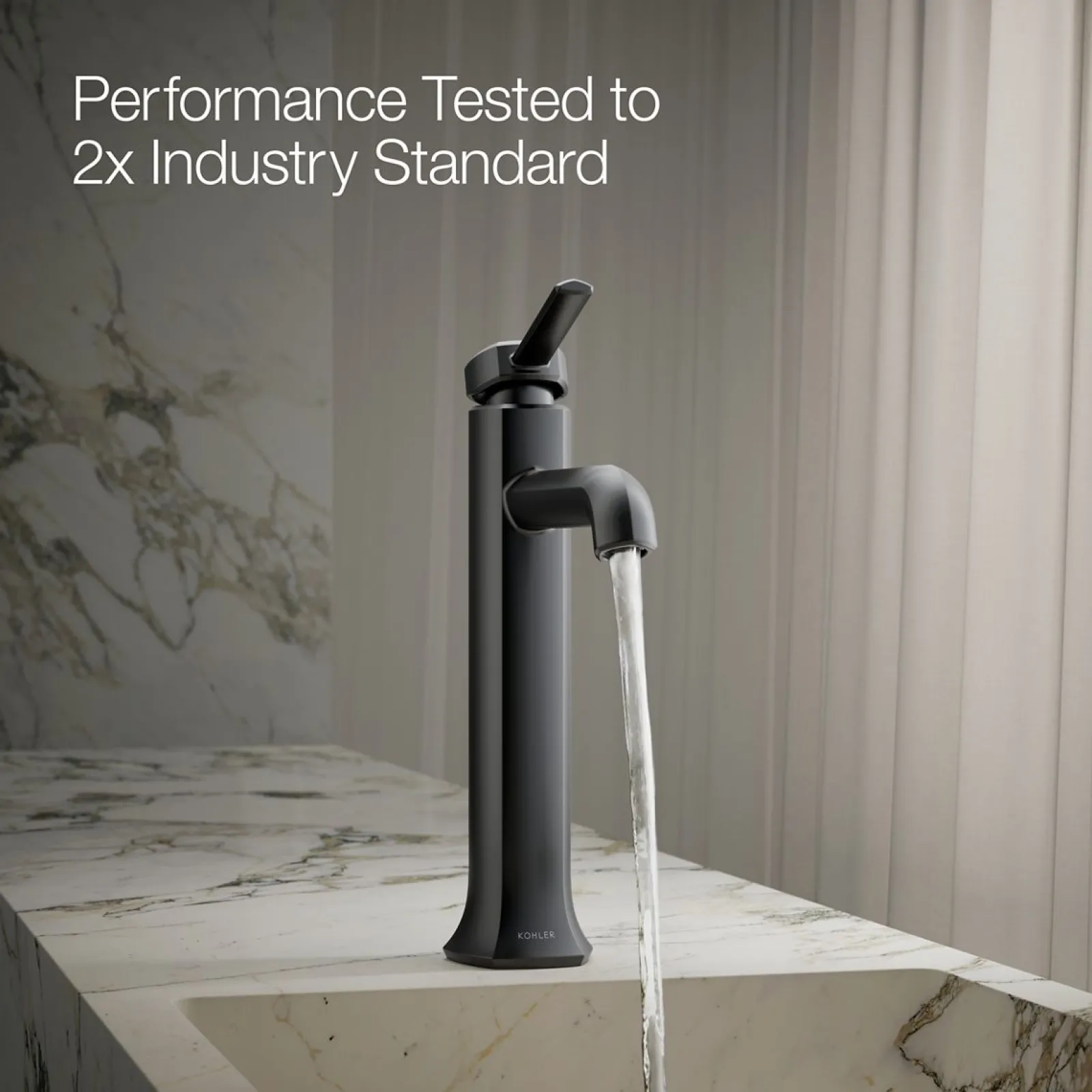 Tall single-handle bathroom sink faucet, 1.2 gpm^Kohler Sale