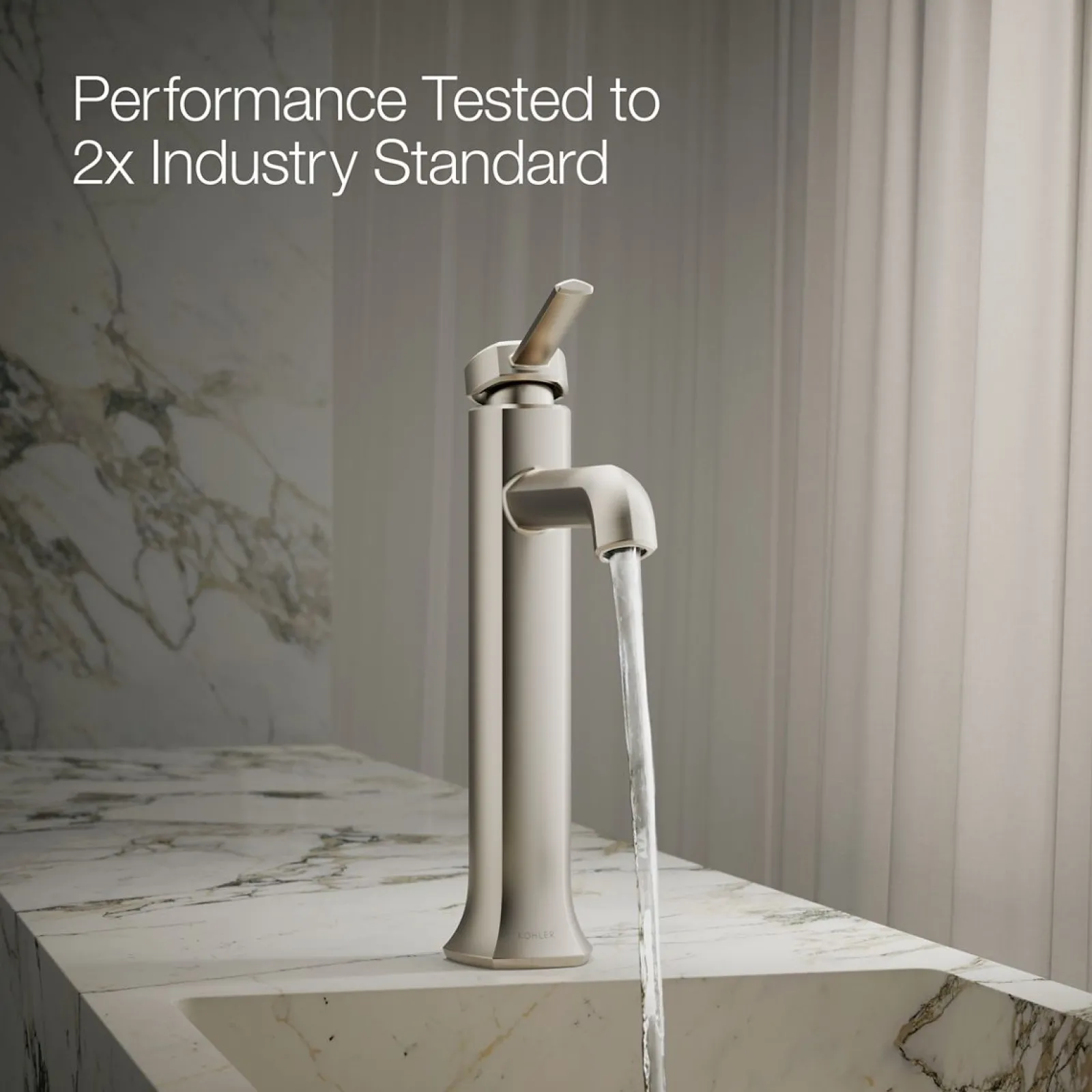 Tall single-handle bathroom sink faucet, 1.2 gpm^Kohler Sale