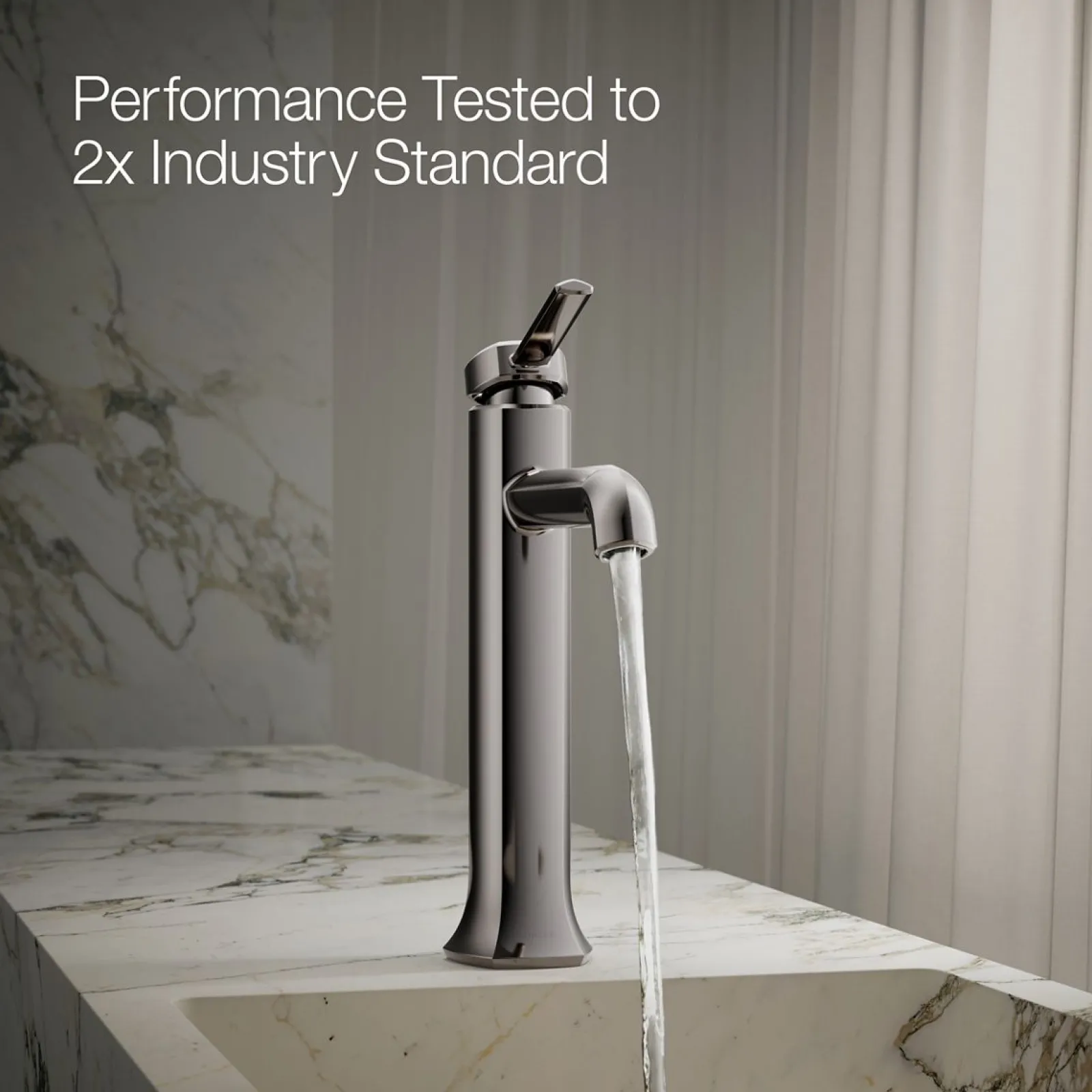 Tall single-handle bathroom sink faucet, 1.2 gpm^Kohler Sale