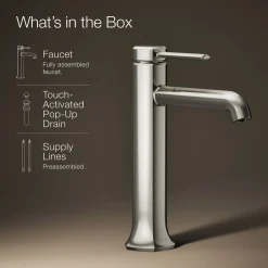 Tall single-handle bathroom sink faucet, 1.2 gpm^Kohler Sale