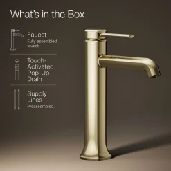Tall single-handle bathroom sink faucet, 1.2 gpm^Kohler Sale