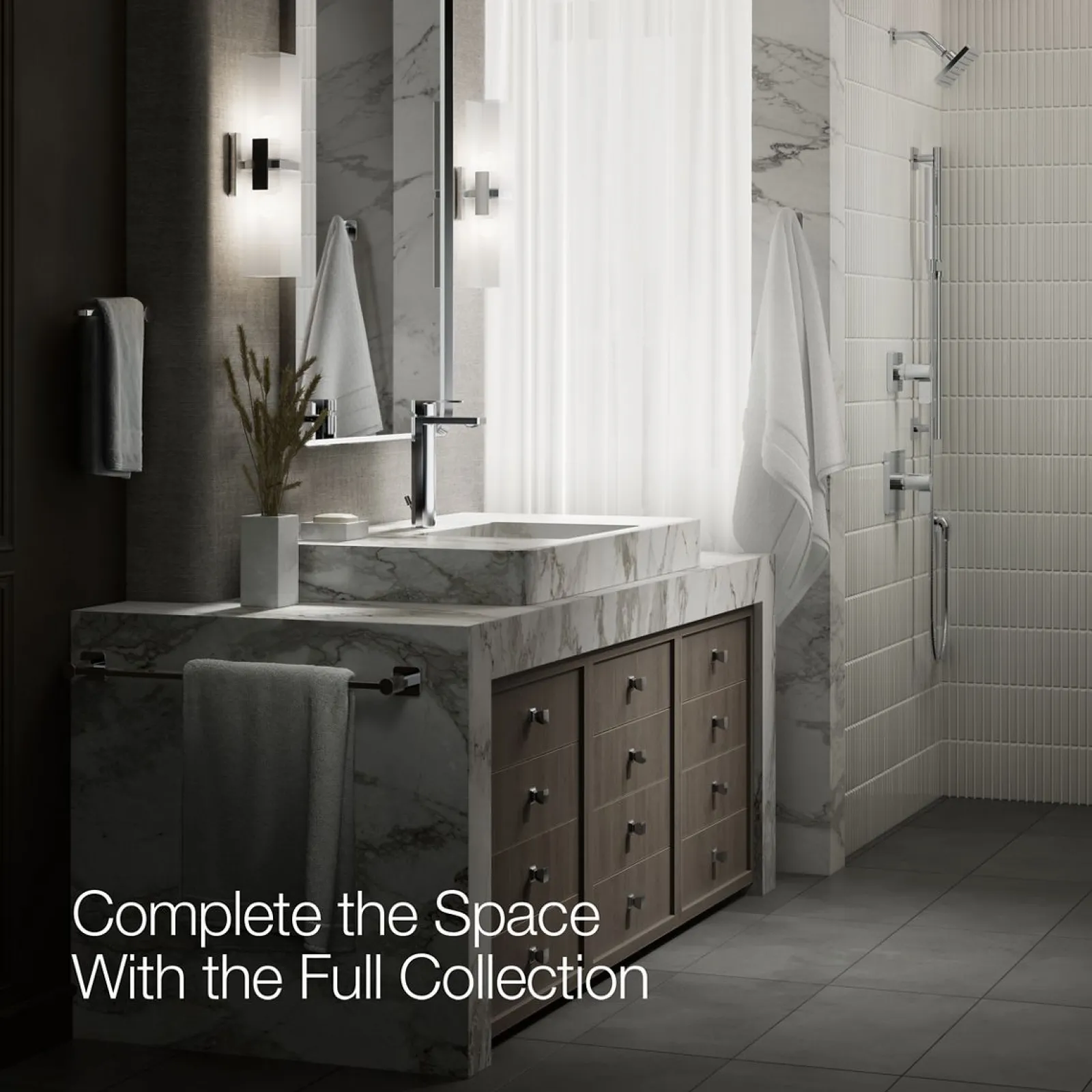 Tall single-handle bathroom sink faucet, 1.0 gpm^Kohler Clearance