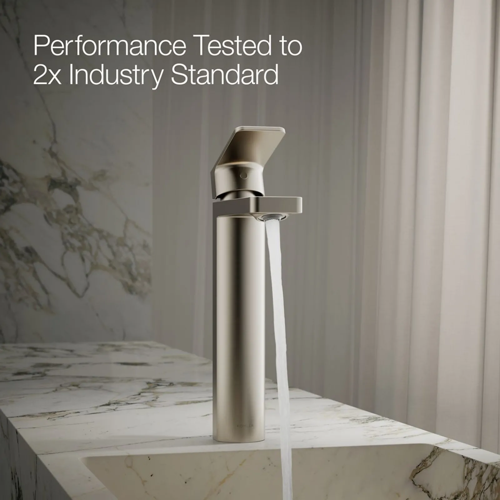 Tall single-handle bathroom sink faucet, 1.0 gpm^Kohler Clearance