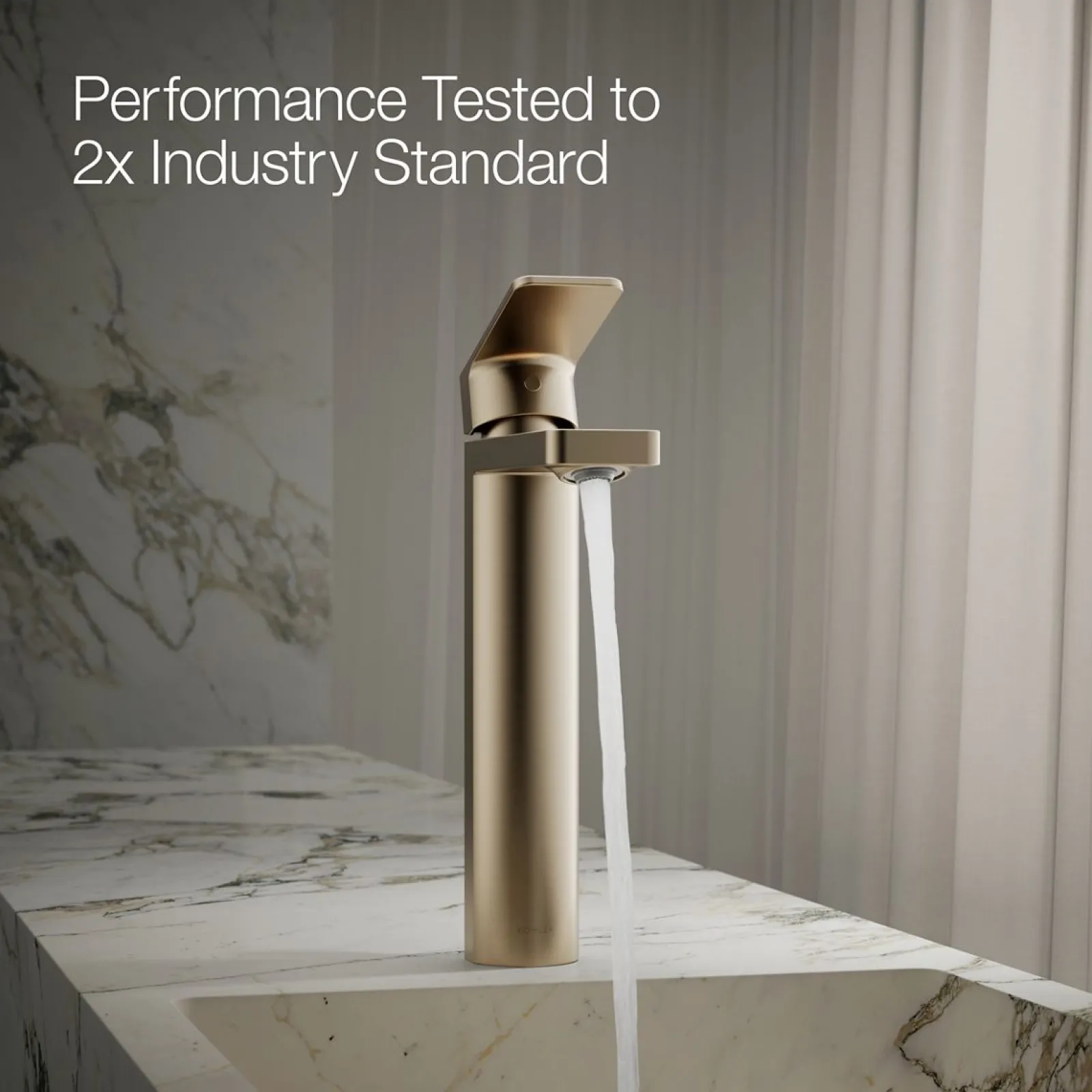 Tall single-handle bathroom sink faucet, 1.0 gpm^Kohler Clearance
