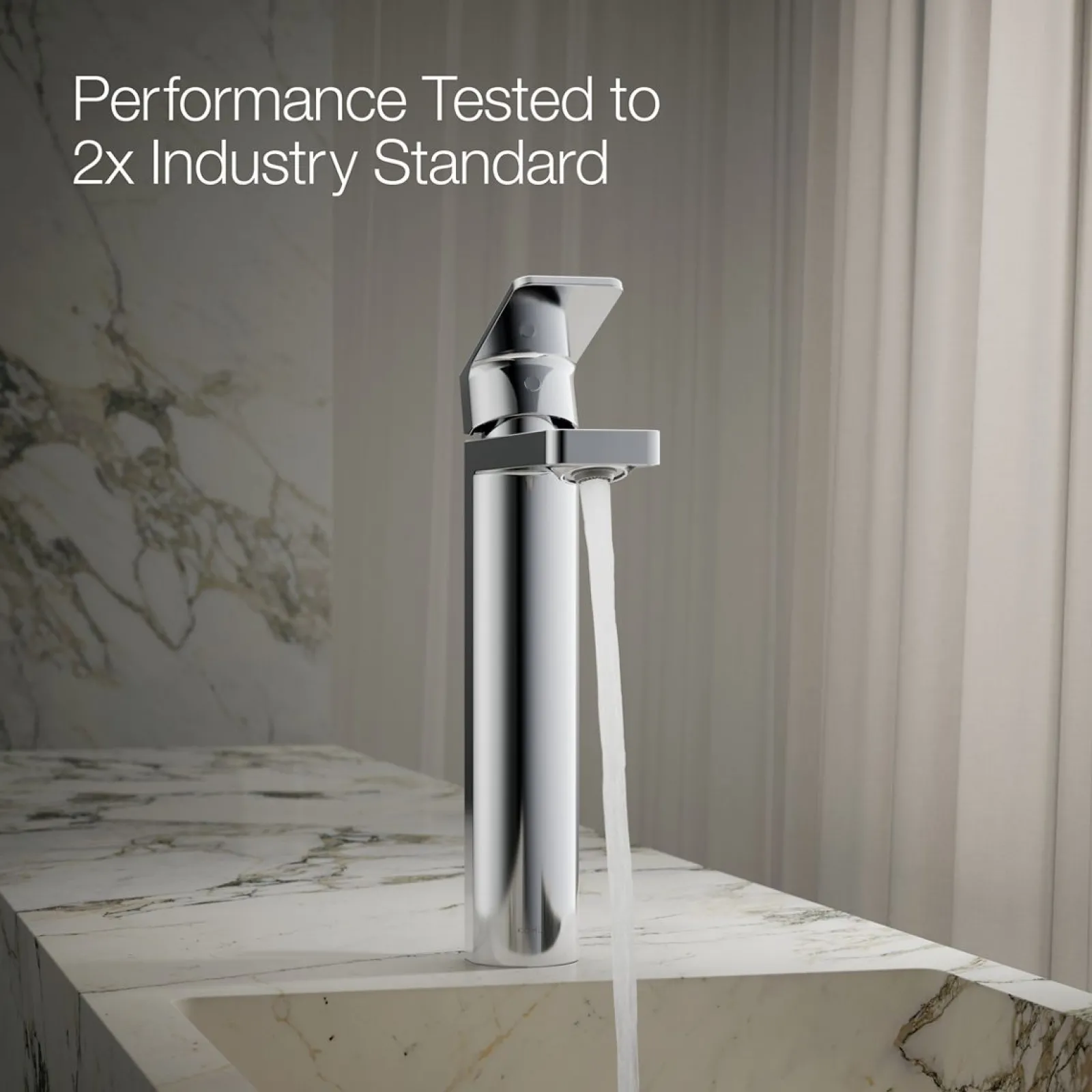 Tall single-handle bathroom sink faucet, 1.2 gpm^Kohler Online