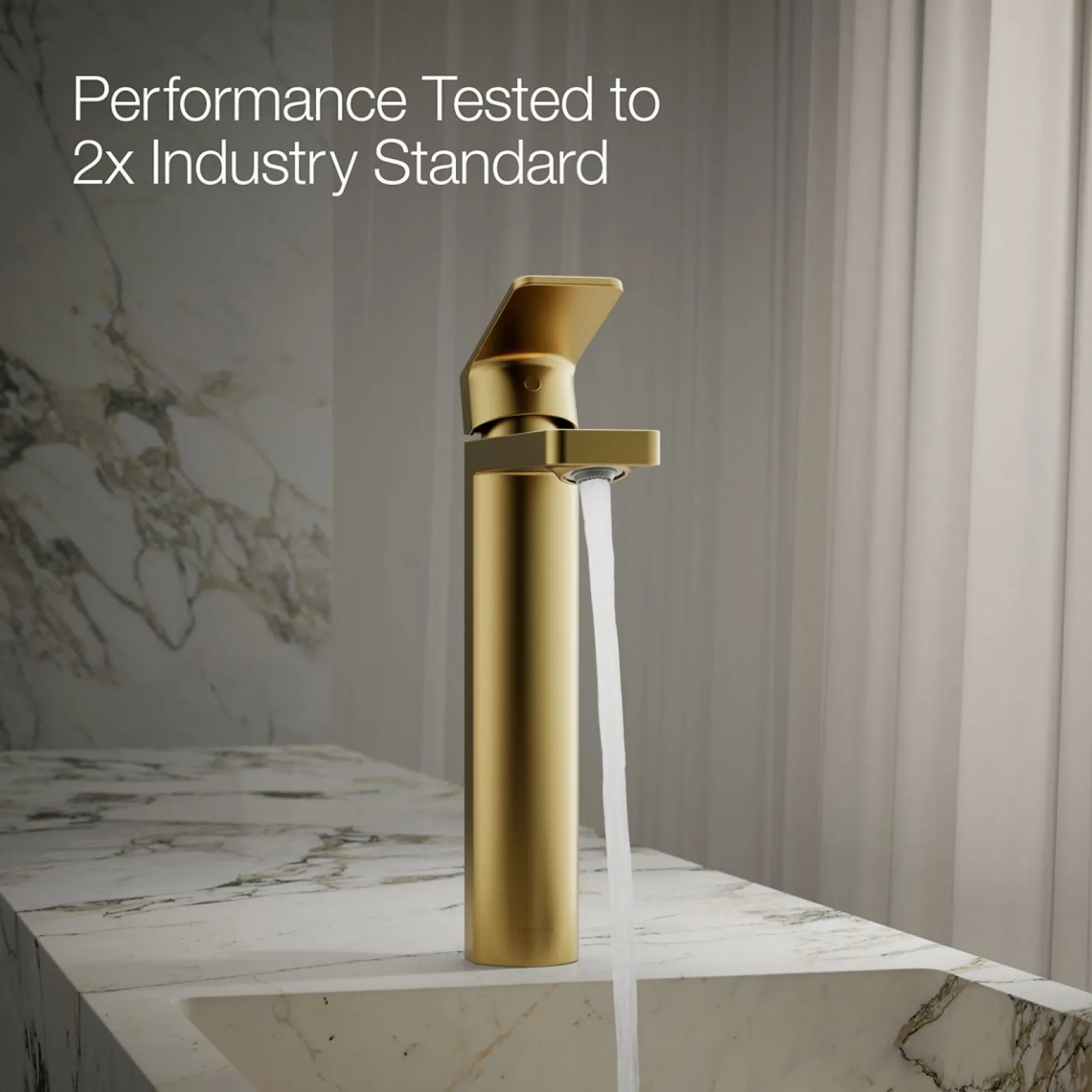Tall single-handle bathroom sink faucet, 1.2 gpm^Kohler Online