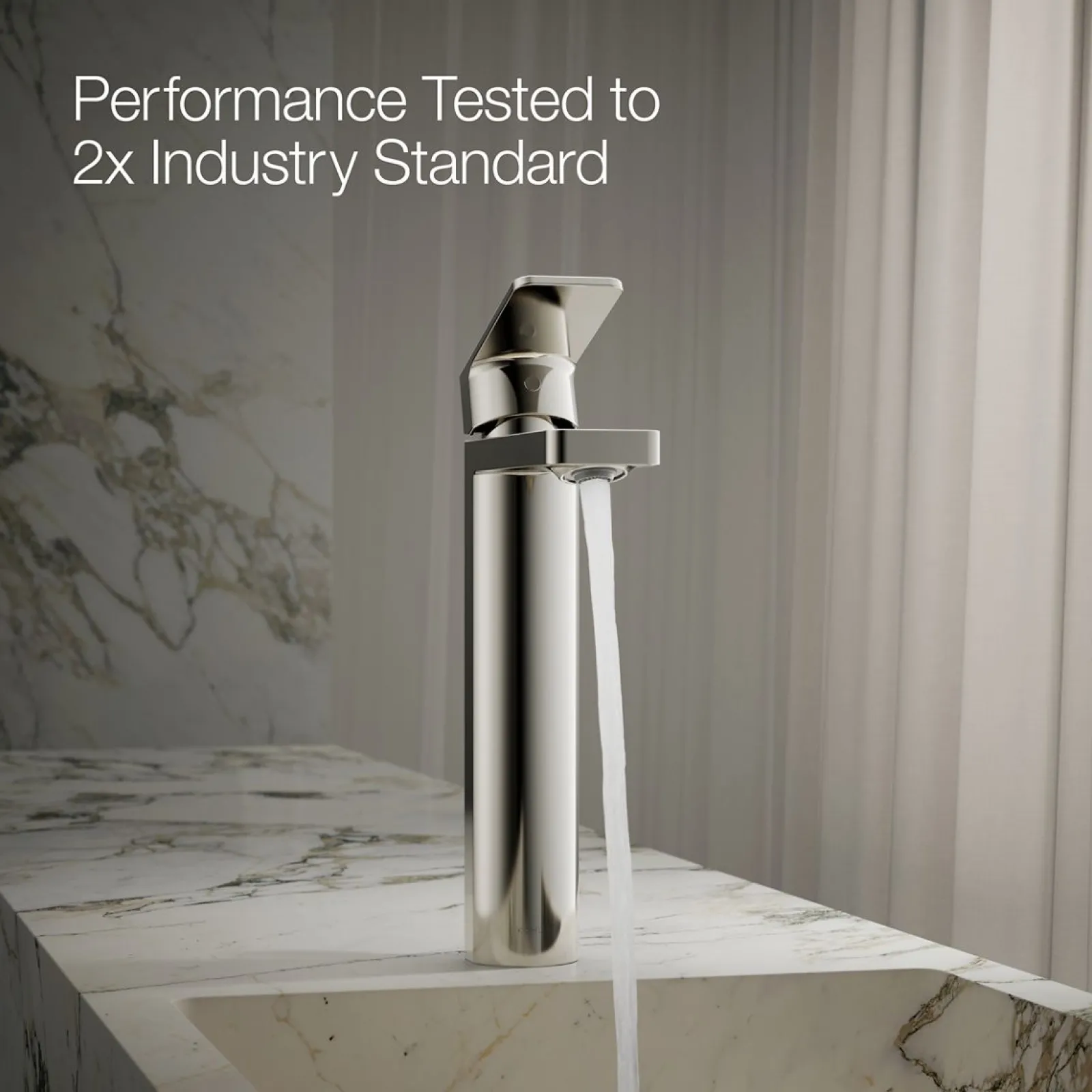 Tall single-handle bathroom sink faucet, 1.2 gpm^Kohler Online