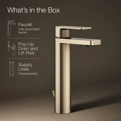 Tall single-handle bathroom sink faucet, 1.2 gpm^Kohler Online