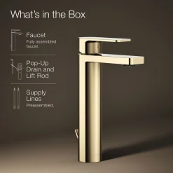 Tall single-handle bathroom sink faucet, 1.2 gpm^Kohler Online