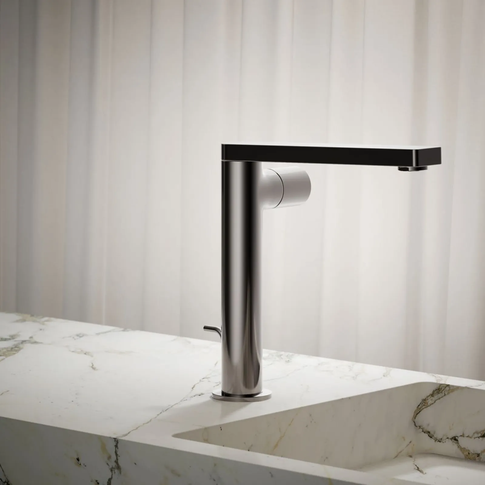 Tall single-handle bathroom sink faucet with Cylindrical handle, 1.2 gpm^Kohler Discount
