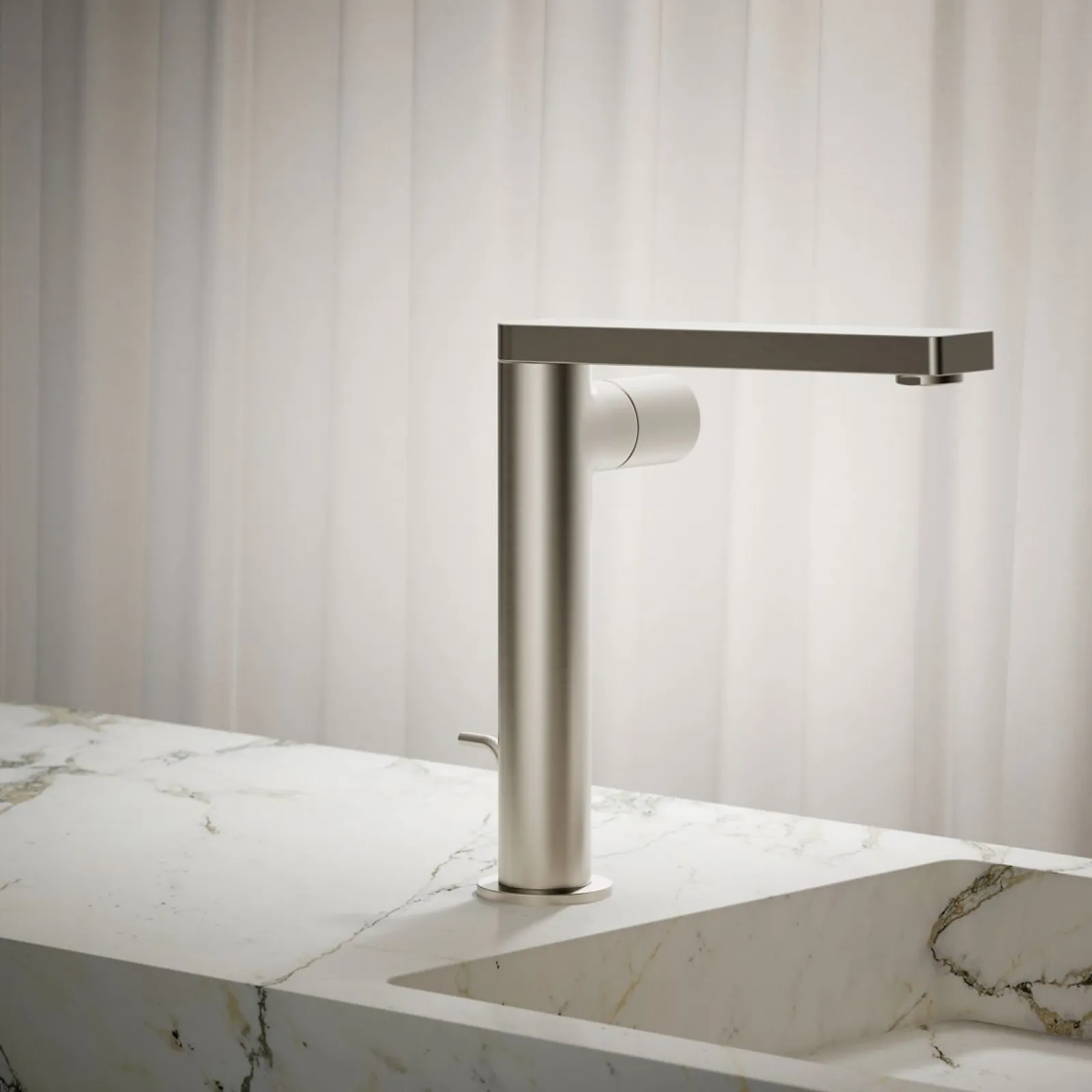 Tall single-handle bathroom sink faucet with Cylindrical handle, 1.2 gpm^Kohler Discount