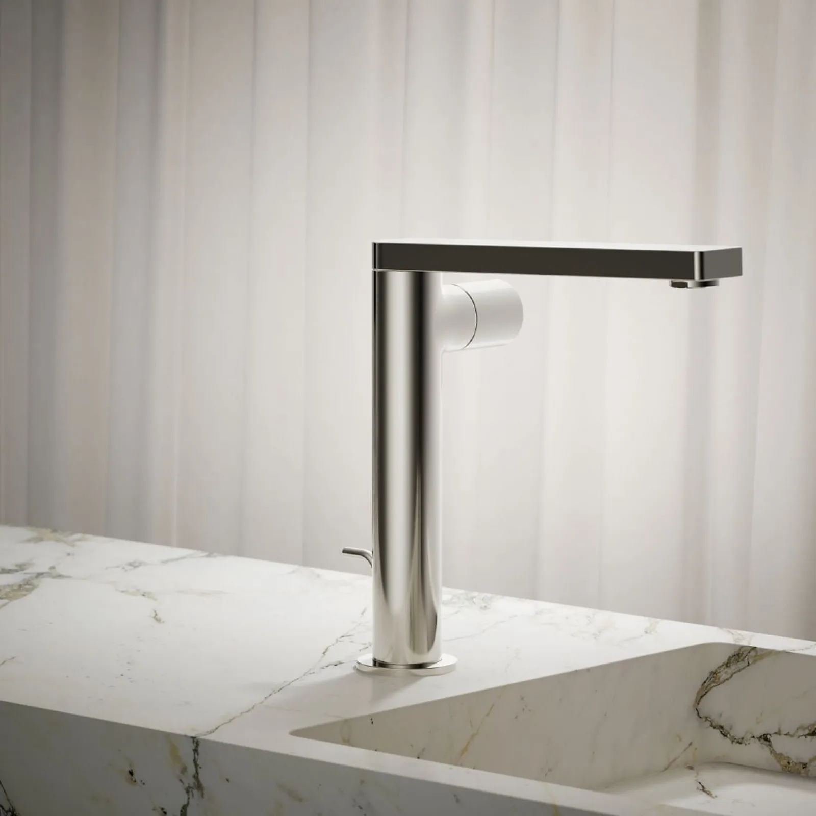 Tall single-handle bathroom sink faucet with Cylindrical handle, 1.2 gpm^Kohler Discount