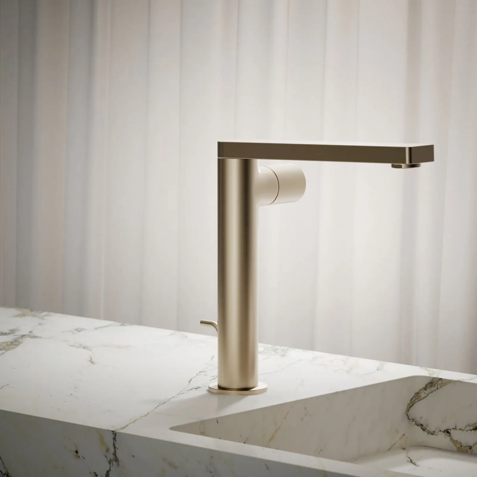 Tall single-handle bathroom sink faucet with Cylindrical handle, 1.2 gpm^Kohler Discount