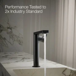 Tall single-handle bathroom sink faucet with Lever handle, 1.2 gpm^Kohler
