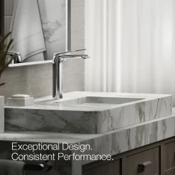 Tall single-handle bathroom sink faucet, 1.2 gpm^Kohler New