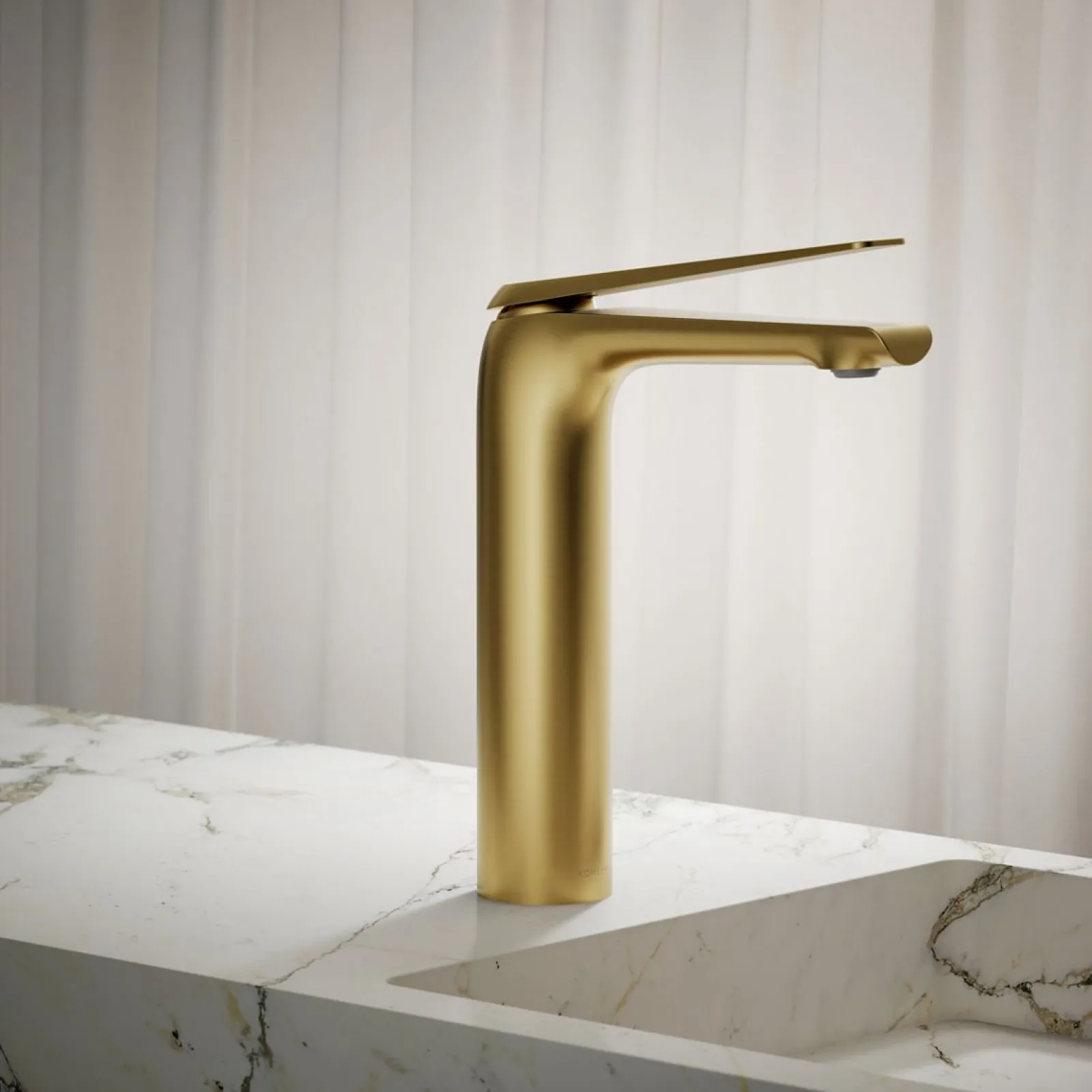 Tall single-handle bathroom sink faucet, 1.2 gpm^Kohler New